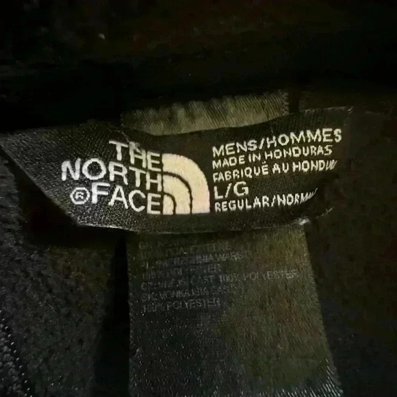 The North Face Quarter Zip Fleece Pullover size L - Picture 4 of 4